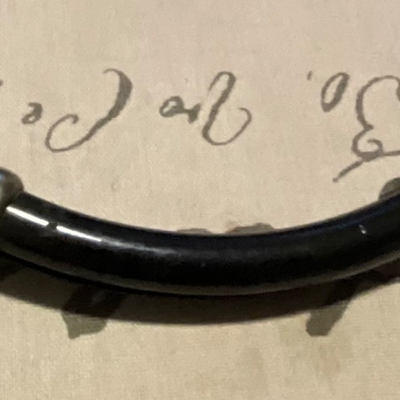 Vintage brown hair Designed bun holder - Picture 4 of 10